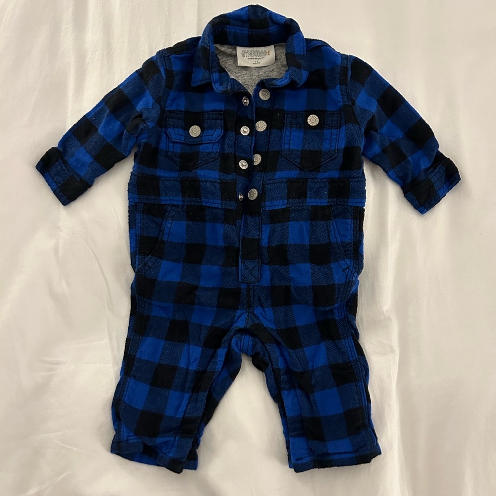 Flannel Gymboree onesie 3-6 months